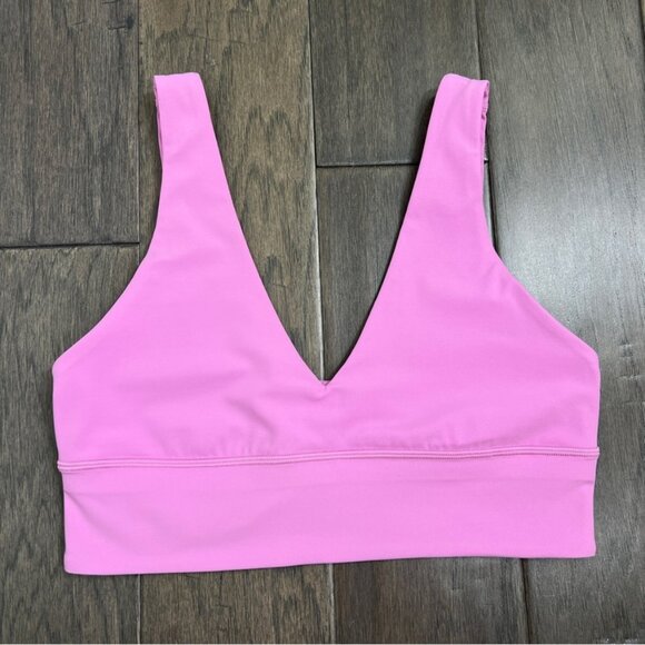 Lululemon Align V-Neck Bra *Light Support, A/B Cup Dahlia Mauve - Picture 1 of 6
